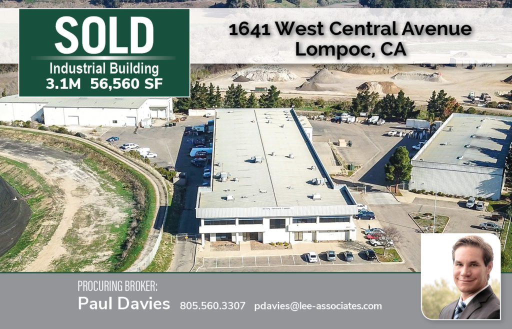 Lee & Associates Completes Industrial Sale In Lompoc - Central Coast A ...