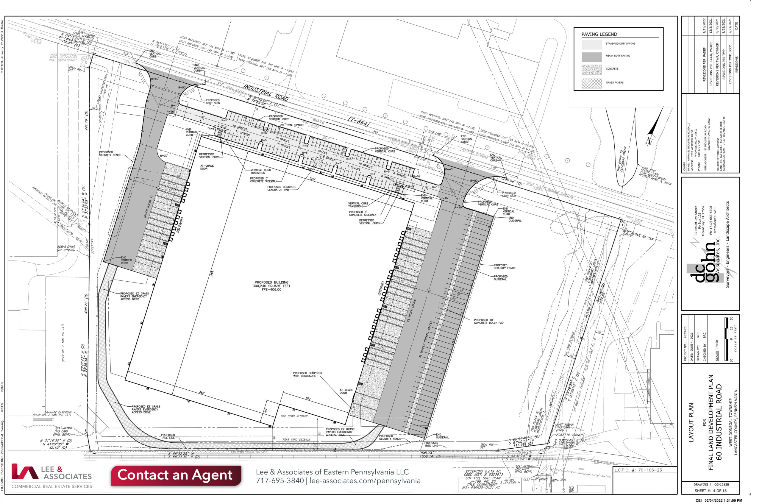 60 Industrial Site Plan