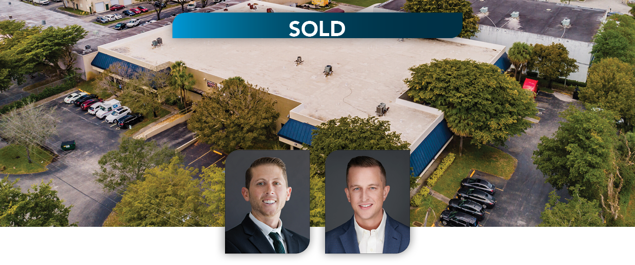 Principal Greg Milopoulos and Senior Vice President Christian Baena broker Industrial deal for repeat client Stonelake Capital Partners